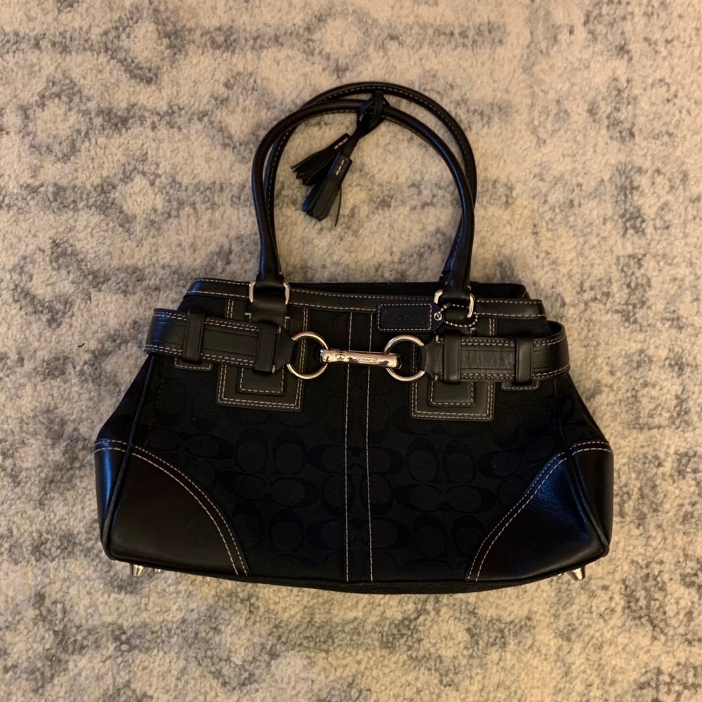 Coach Black Handbag